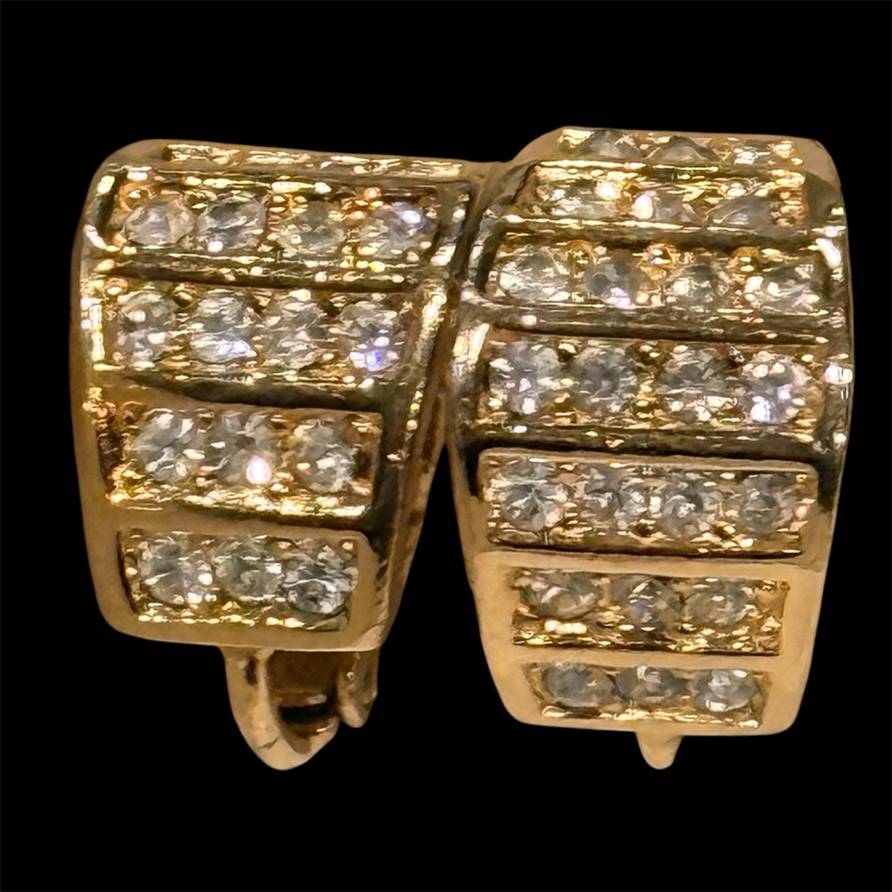 Vintage Christian Dior Clip-On Earrings | 1980s